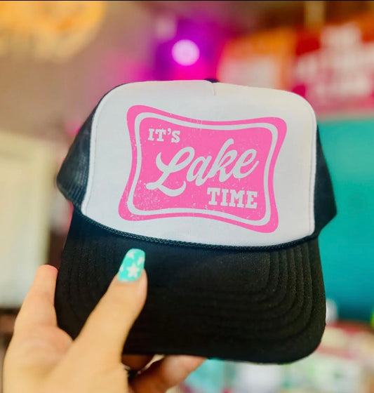 Lake Time Trucker Hat